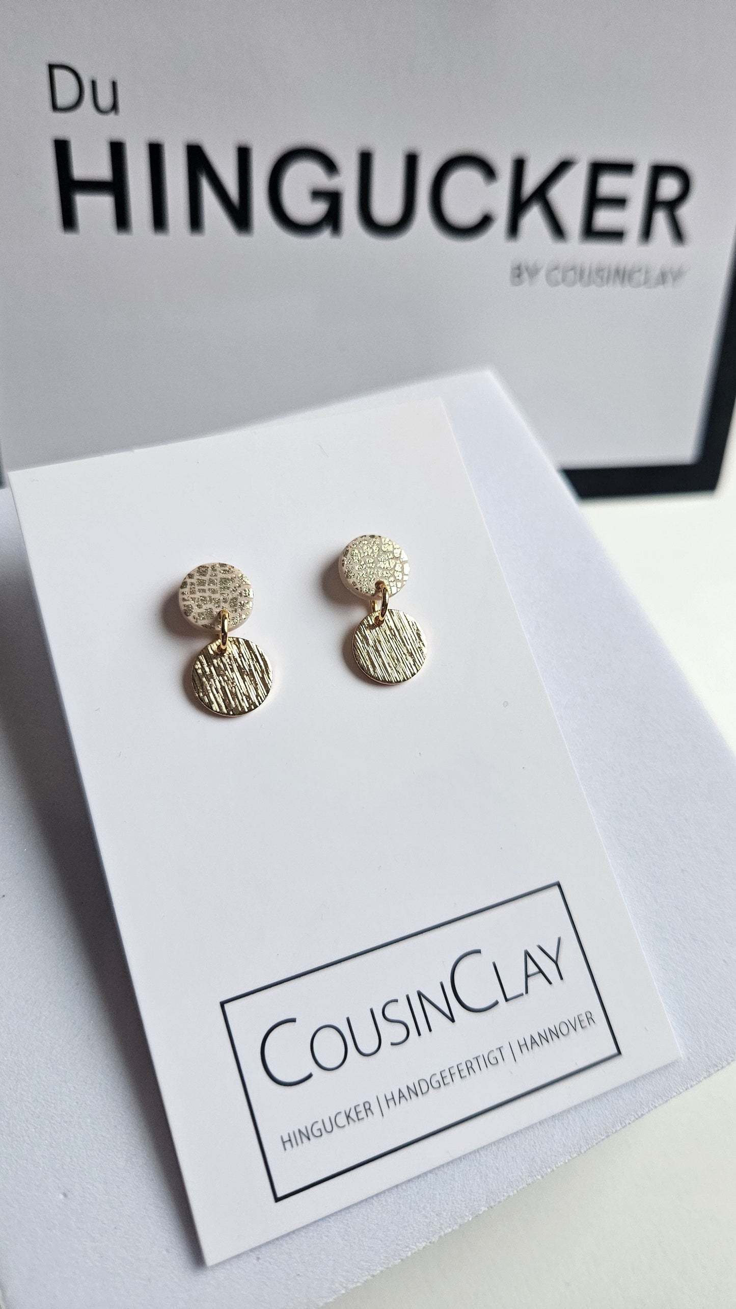 ZWEIKLANG | Beige.Blattgold