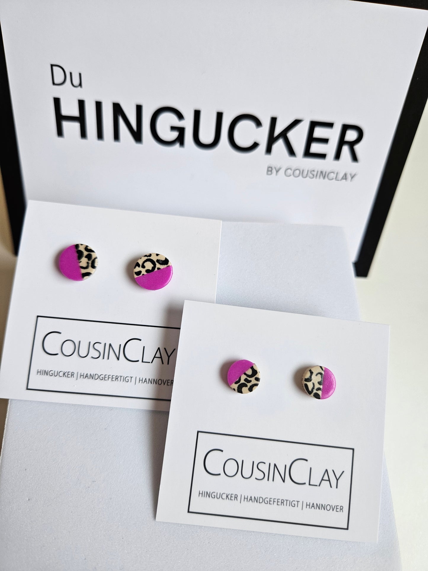 DUO LEO - Color Blocking | Leoprint mit Neonlila