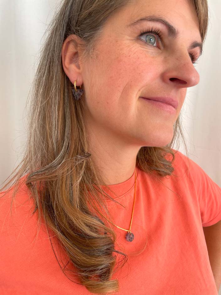 CATWALK-Creolen – Statement-Ohrringe im Leopardenmuster