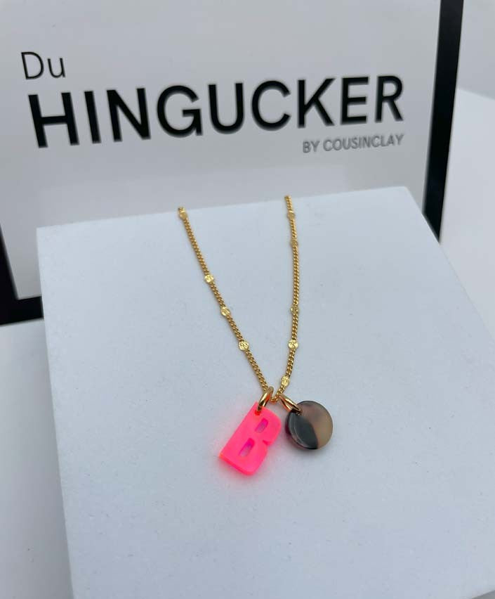 KOMBI▪️ANGEBOT Halskette, Buchstabe und Highlighter