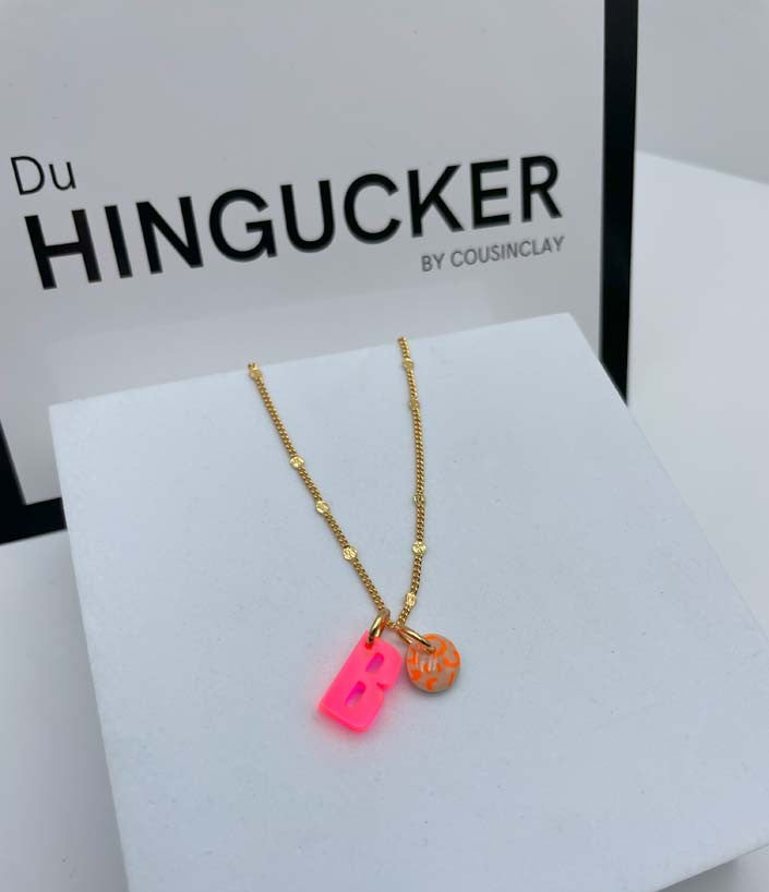 KOMBI▪️ANGEBOT Halskette, Buchstabe und Highlighter