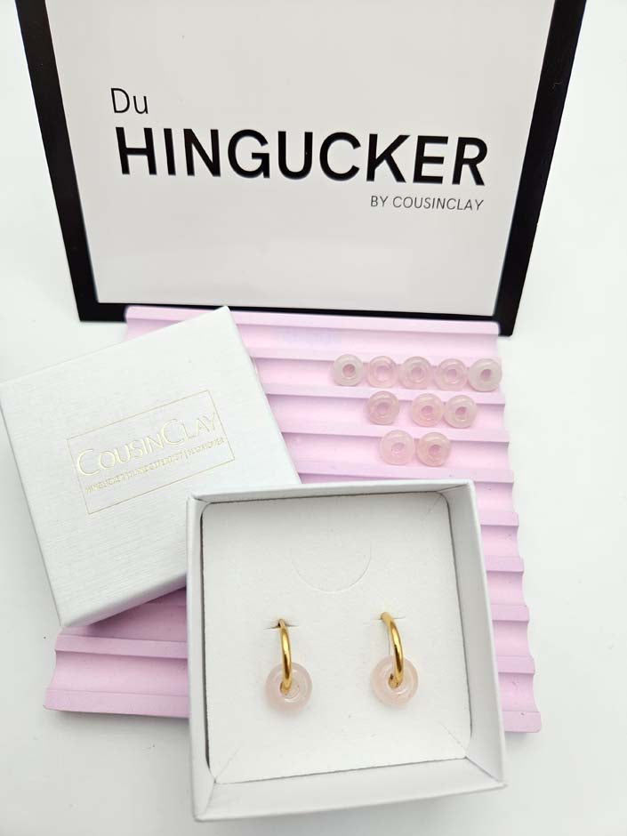 NATURSTEINE ▪️Du hast bereits Creolen und möchtest nur die Natursteine zum Wechseln? Kein Problem – du erhältst immer 2 Stück.