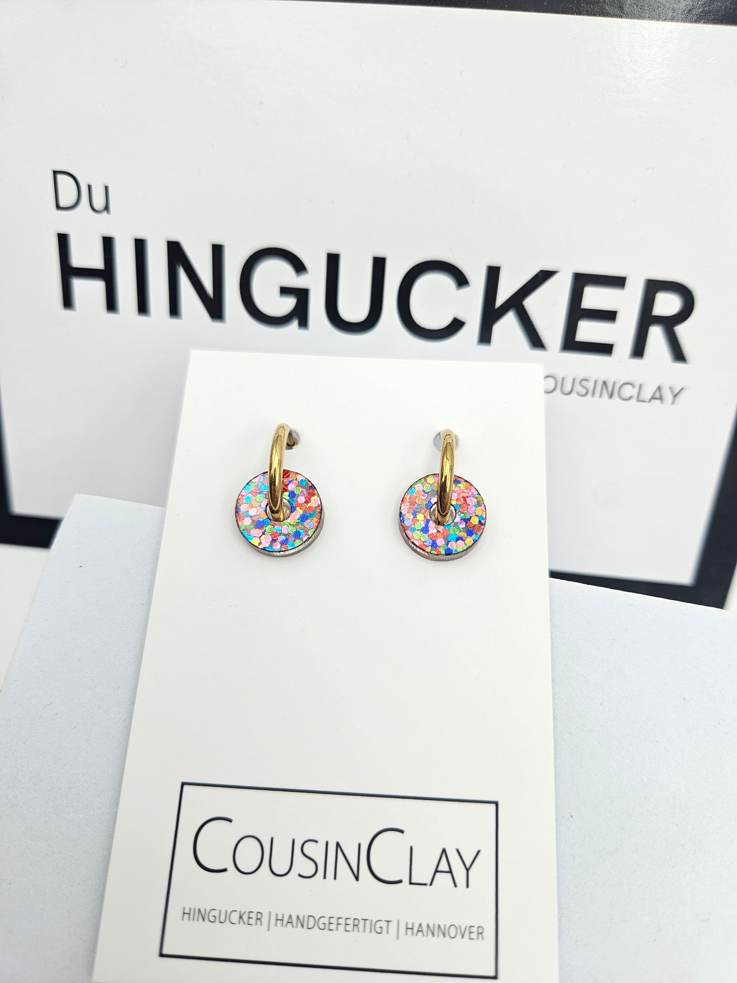 Einhorn-Pups-Creolen 🦄