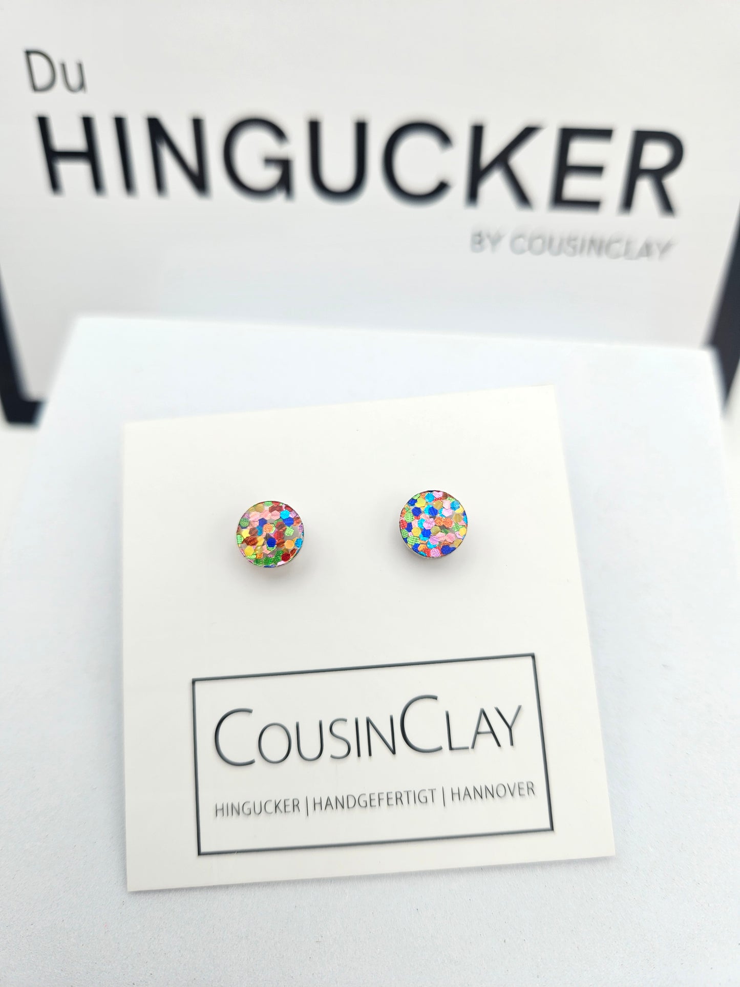 Einhorn-Pups-Ohrringstecker 🦄