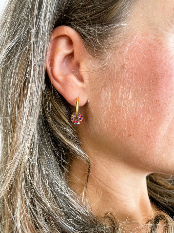 Einhorn-Pups-Creolen 🦄