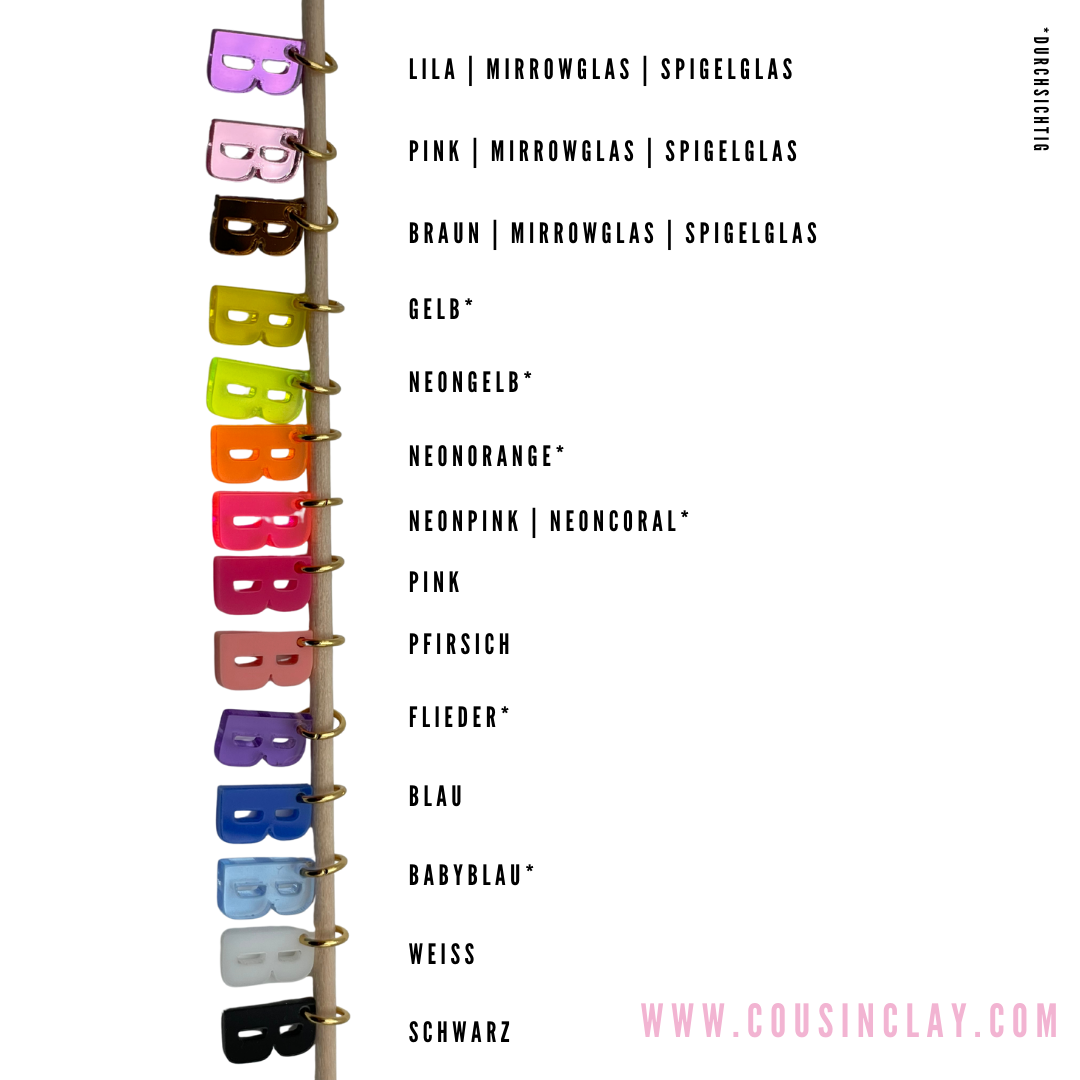 KOMBI▪️ANGEBOT Halskette, Buchstabe und Highlighter