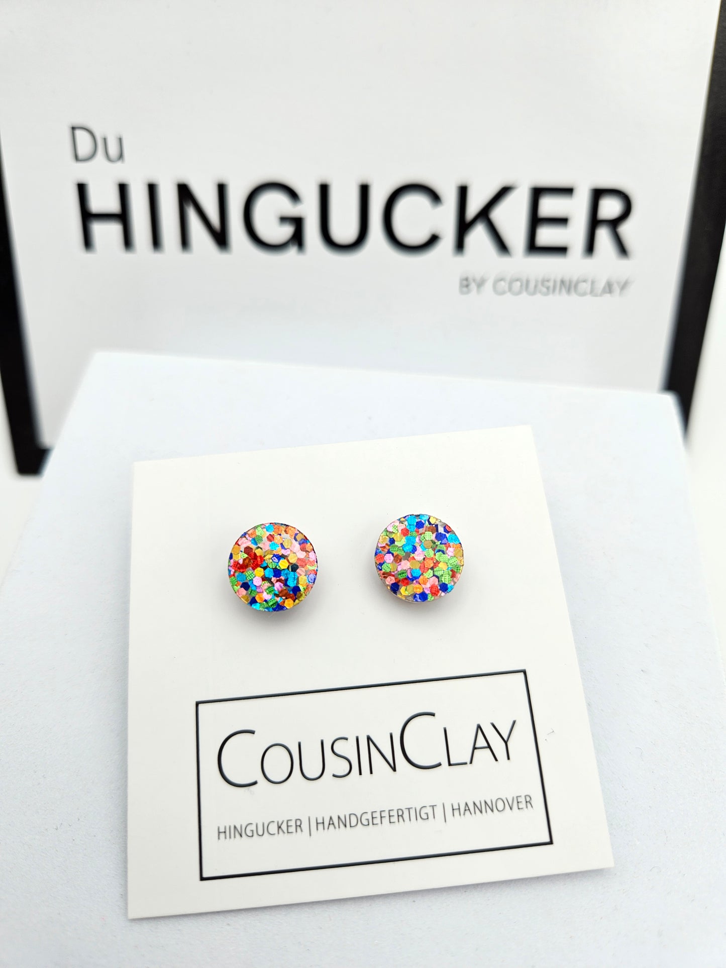 Einhorn-Pups-Ohrringstecker 🦄