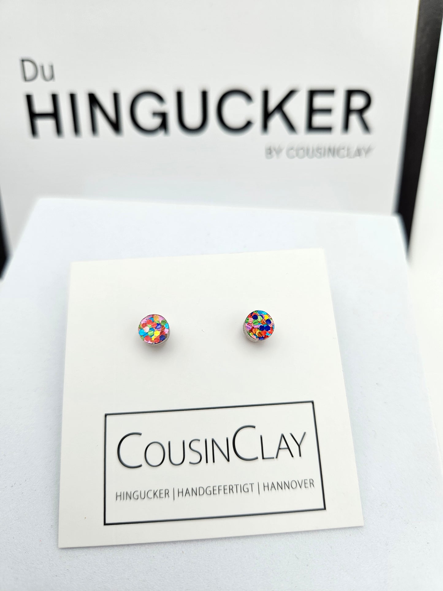 Einhorn-Pups-Ohrringstecker 🦄