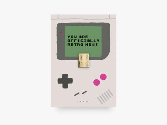 Pin / Officially Retro / Game Boy