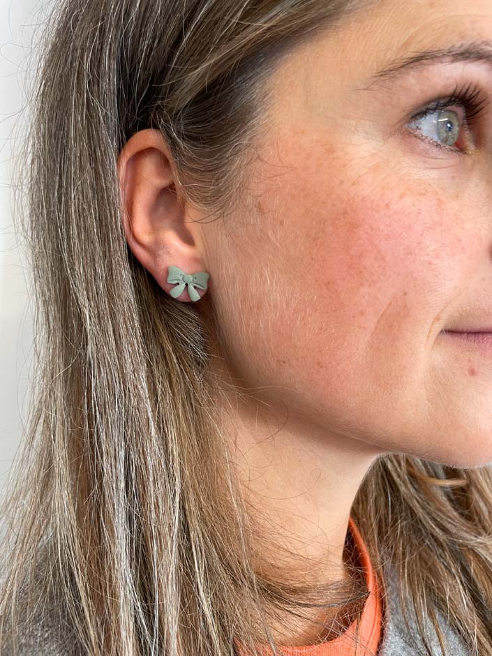 Mini Maus 🎀Schleifenstecker