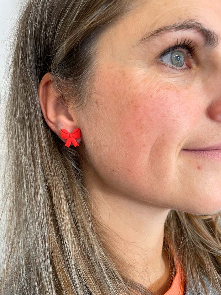 Mini Maus 🎀Schleifenstecker