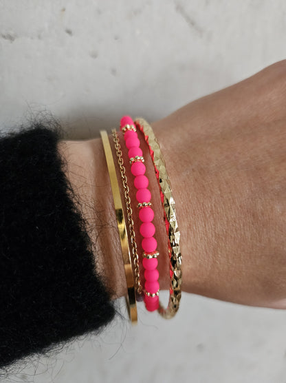 Handgefertigtes Armband          ▪️MINI NEON PINK