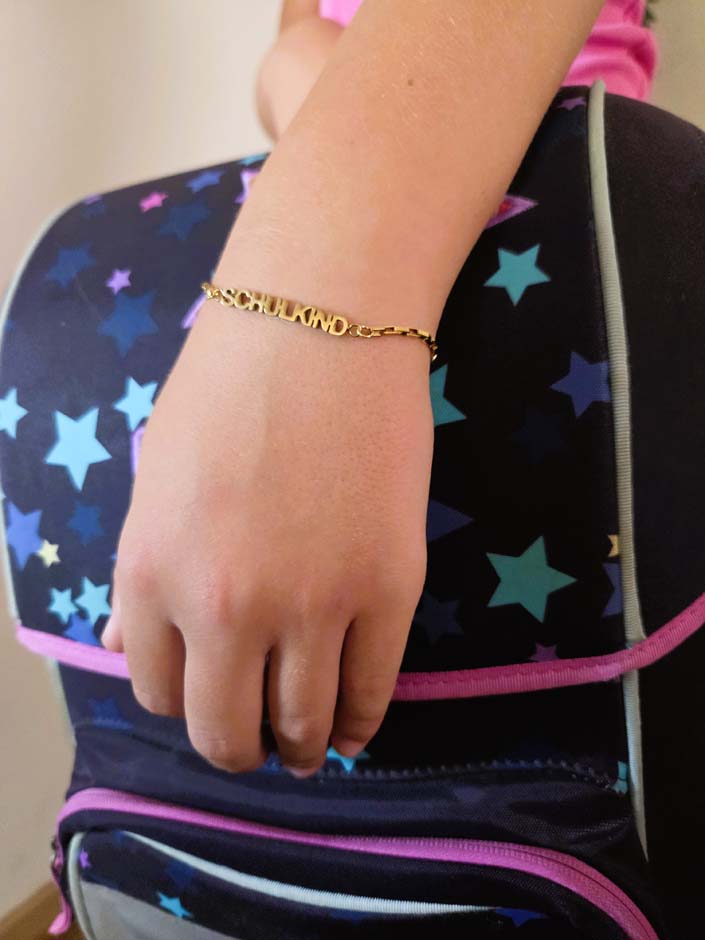 Armband Schulkind, Oma & Mama