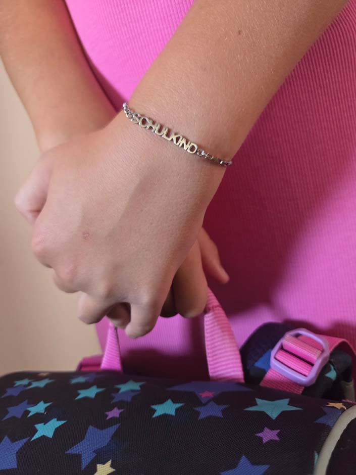 Armband Schulkind, Oma & Mama