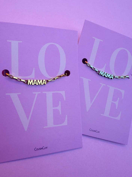 Armband Oma & Mama, Schulkind