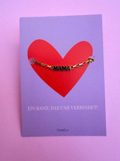 Armband Schulkind, Oma & Mama