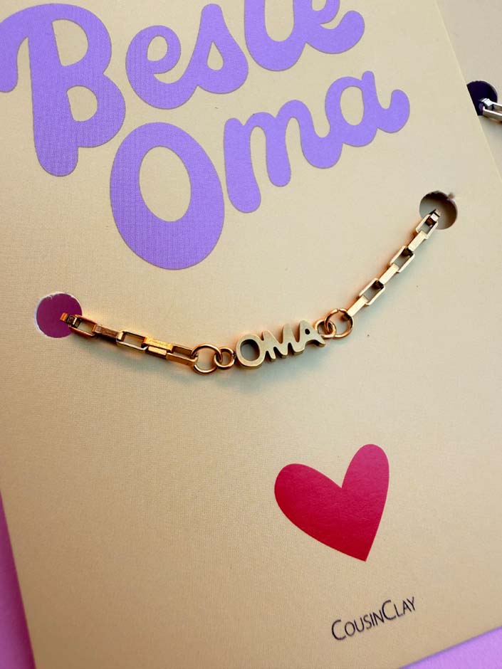 Armband Schulkind, Oma & Mama