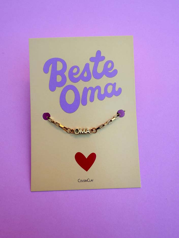 Armband Schulkind, Oma & Mama