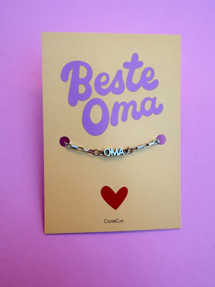 Armband Schulkind, Oma & Mama