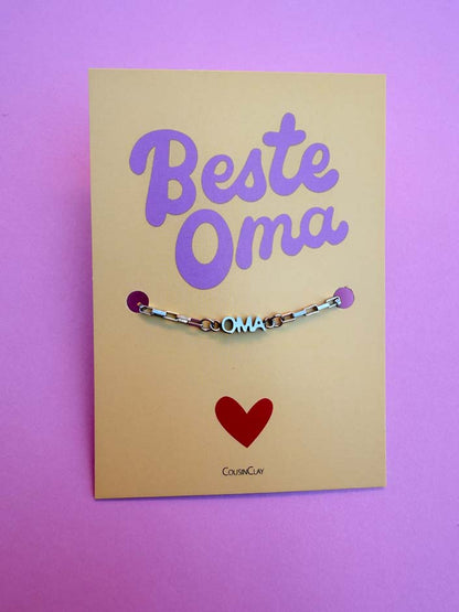Armband Schulkind, Oma & Mama