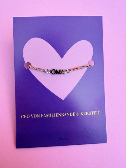 Armband Schulkind, Oma & Mama