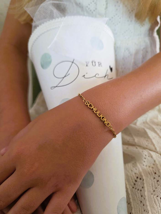 Armband Schulkind, Oma & Mama