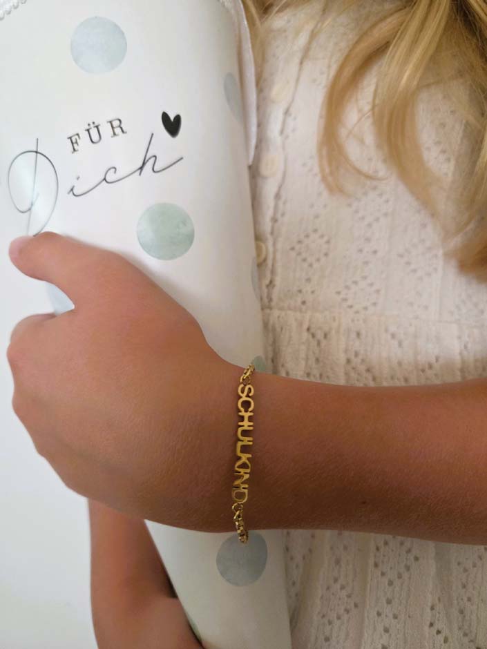 Armband Schulkind, Oma & Mama