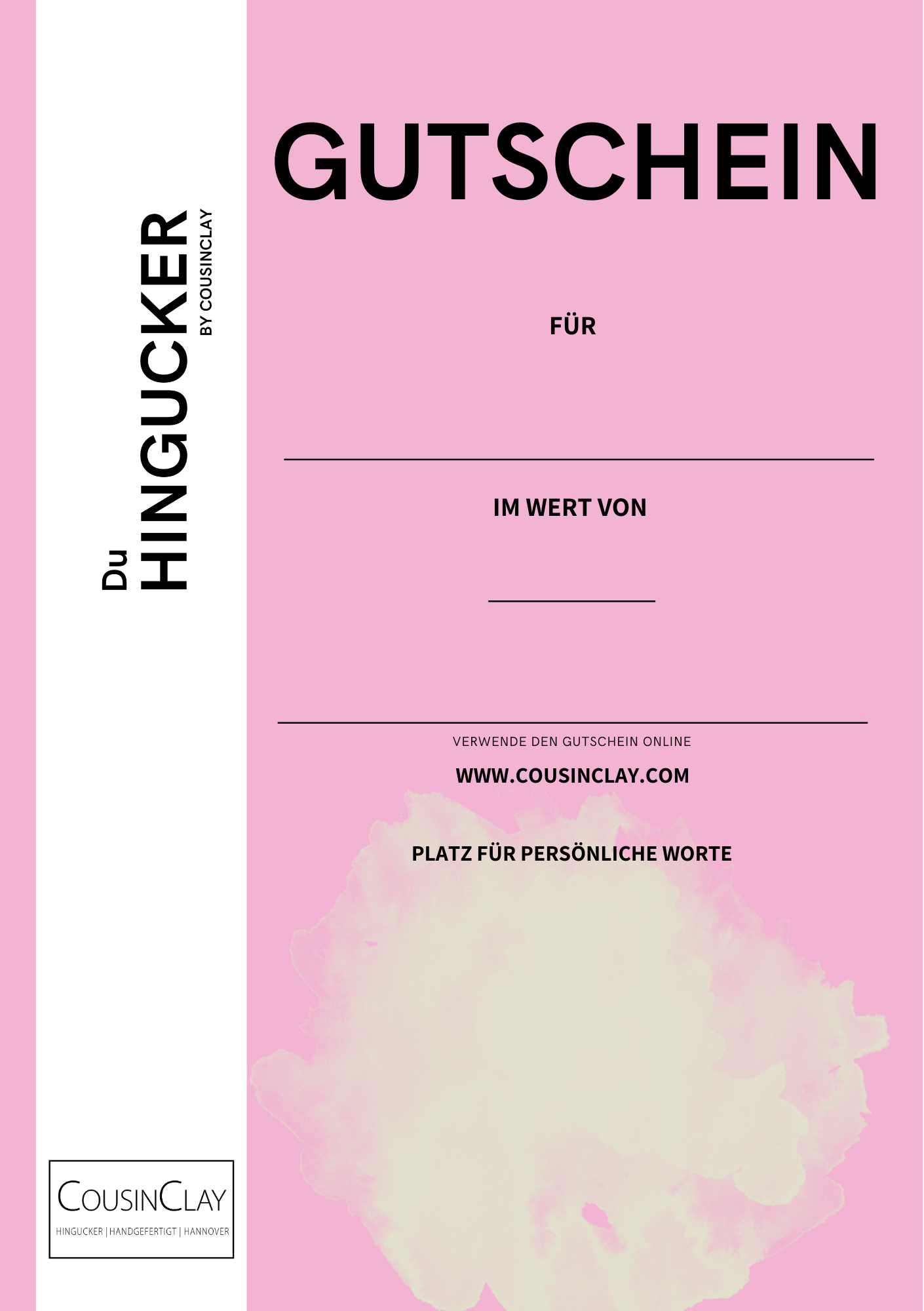 Gutschein per E-Mail