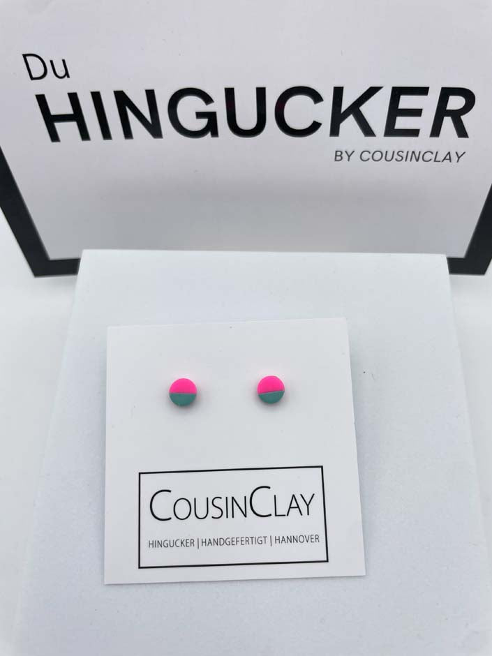 DUO - Color Blocking  Neonpink▪️Ozeanblue