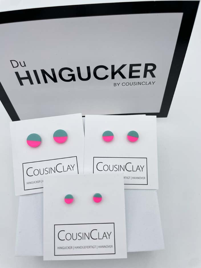 DUO - Color Blocking  Neonpink▪️Ozeanblue