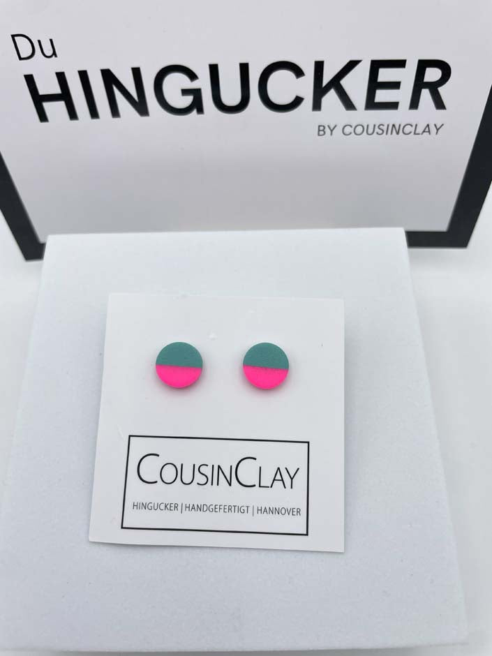 DUO - Color Blocking  Neonpink▪️Ozeanblue