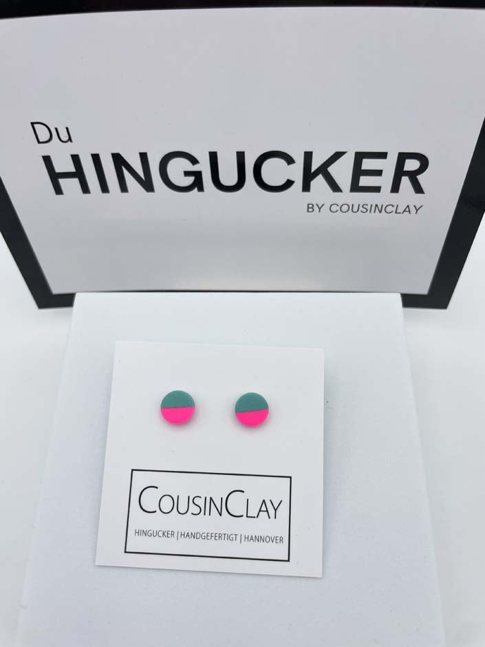 DUO - Color Blocking  Neonpink▪️Ozeanblue