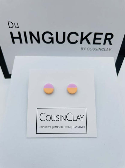 DUO - Ohrstecker                      Rosa▪️Pfirsich