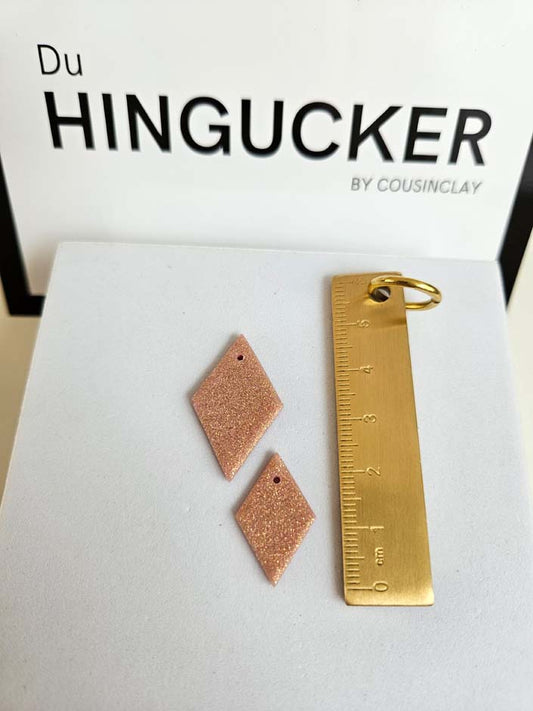 Wechselanhänger▪️GlitziMitzi (Glitzer Roségold)