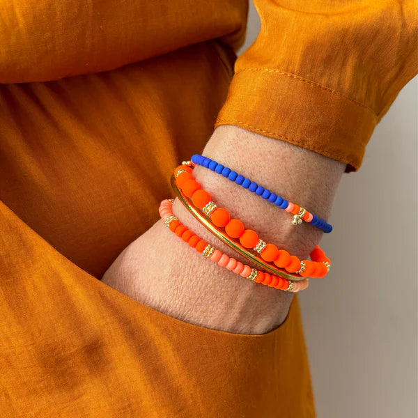 Handgefertigtes Armband        ▪️ROC ORANGE MIX