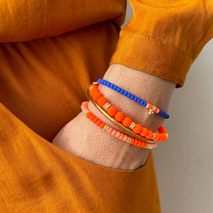 Handgefertigtes Armband        ▪️ROC ORANGE MIX