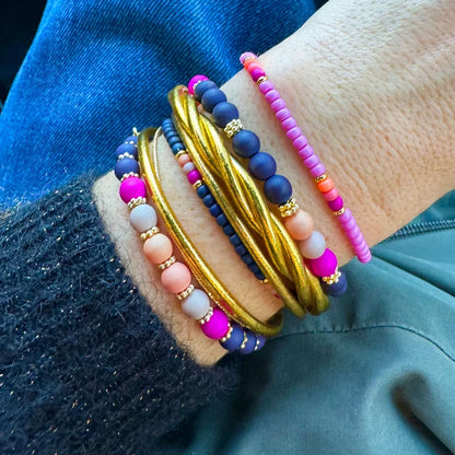 Handgefertigtes Armband          ▪️MINI ROC WISTERIA