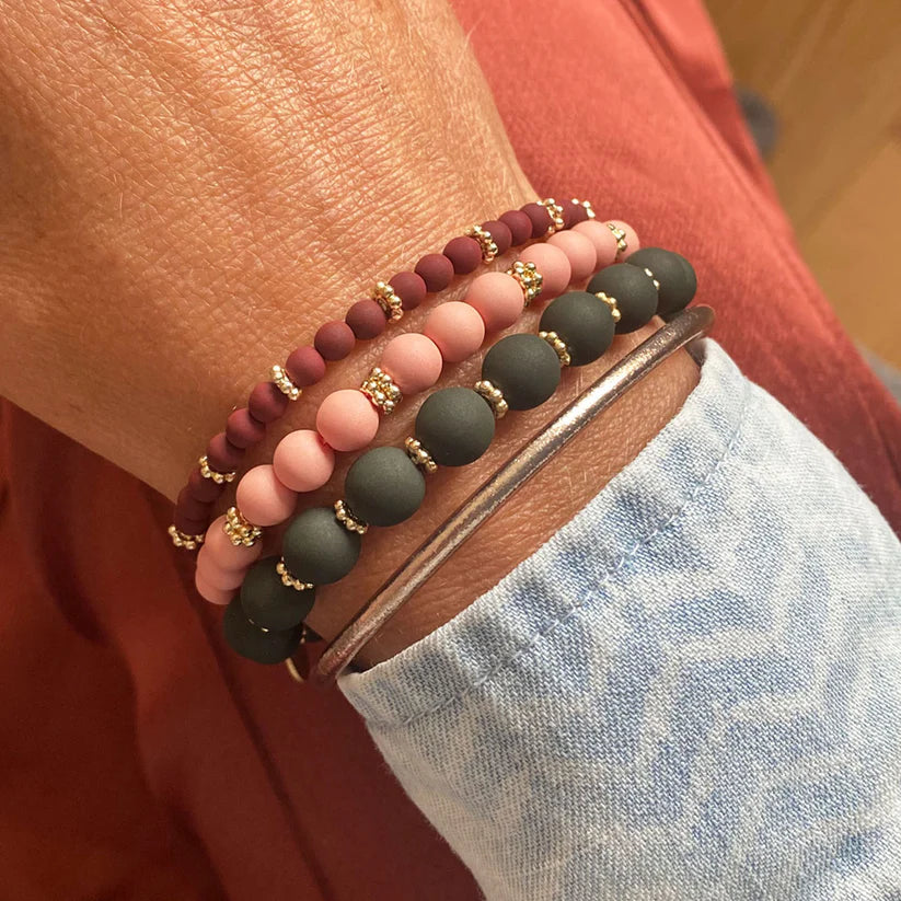 Handgefertigtes Armband        ▪️MINI MAROON