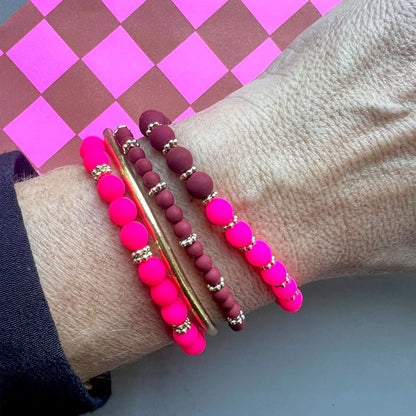 Handgefertigtes Armband        ▪️MINI MAROON