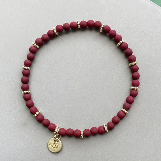 Handgefertigtes Armband        ▪️MINI MAROON