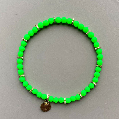 Handgefertigtes Armband          ▪️MINI NEON GREEN