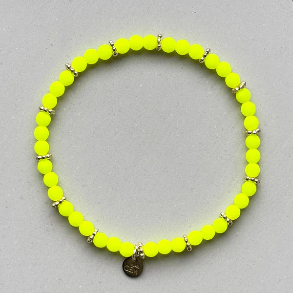 Handgefertigtes Armband          ▪️MINI NEON YELLOW