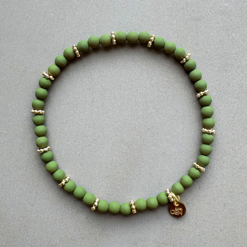 Handgefertigtes Armband        ▪️MINI OLIVE