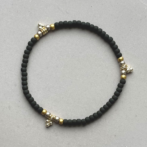 Handgefertigtes Armband        ▪️MINI ROC NEW BLACK