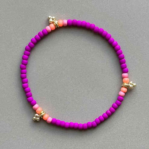 Handgefertigtes Armband        ▪️MINI ROC NEW FUCHSIA