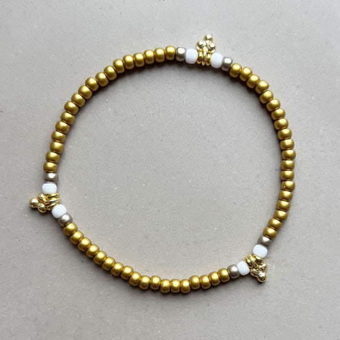 Handgefertigtes Armband        ▪️MINI ROC NEW SILVER