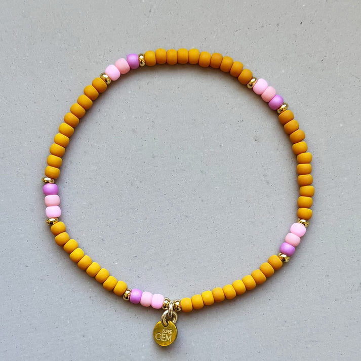 Handgefertigtes Armband          ▪️MINI ROC HONEY