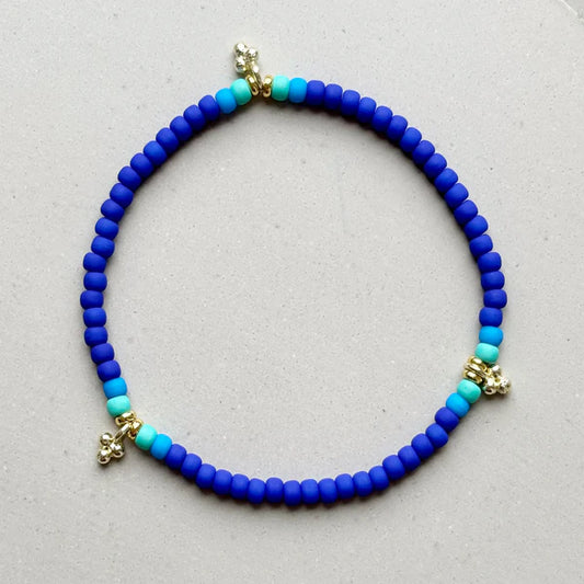 Handgefertigtes Armband ▪️MINI ROC NEW BLUE - CousinClay