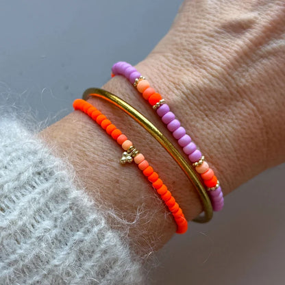 Handgefertigtes Armband          ▪️ROC WISTERIA