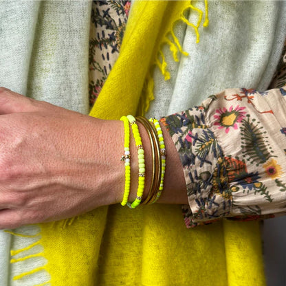 Handgefertigtes Armband        ▪️MINI ROC NEW YELLOW